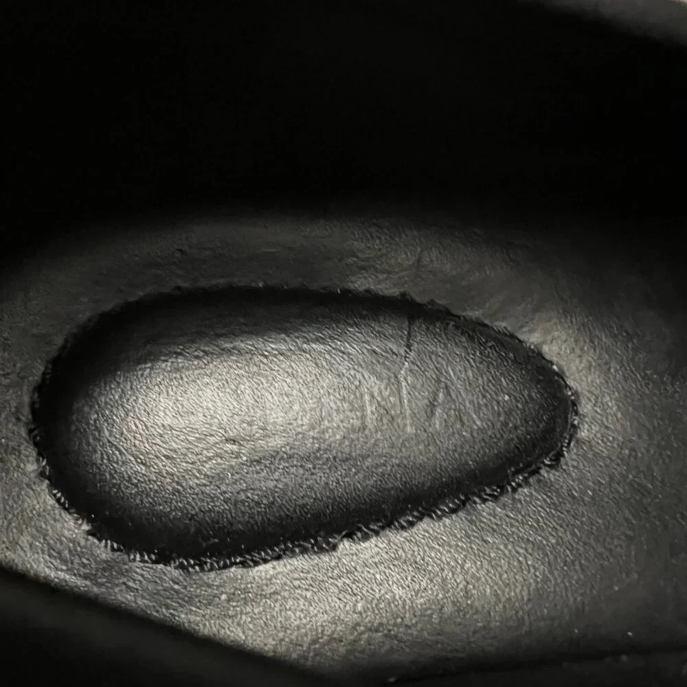 Leather Chunky Penny Loafers - Black - Picture 10 of 14